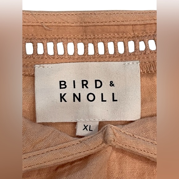 BIRD & KNOLL - Boho Guaze Cotton beach Dress Size:XL - Picture 10 of 10